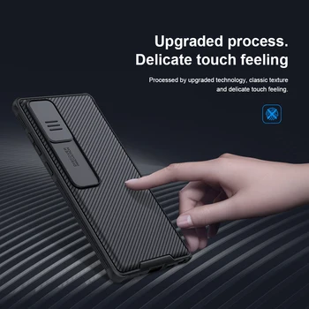 Za Samsung Galaxy Note 20 Ultra Pokrov Opomba 20 5G Primeru NILLKIN CamShield Stran Fotoaparata Zaščito Zasebnosti Pokrovček Za Samsung Note20