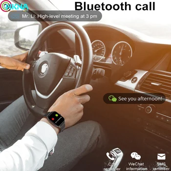 Pametno Gledati Moški Ženske Športne Ure Bluetooth Klic Srčni utrip, Krvni Tlak IP67 Fitnes Tracker Zapestnica Za Android iOS Telefon