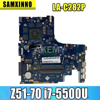 5B20J23649 Z51-70 LA-C282P SR23W i7-5500U Prenosni računalnik z matično ploščo 216-0866000 Mainboard DDR3