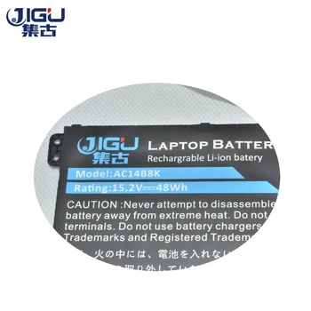 JIGU Laptop Baterija Za Acer MS2392 KT.0040G.004 NE511 AC14B8K Za Aspire V5-122 V5-132 V3-372 V13 R13 A515-52 ES1-511
