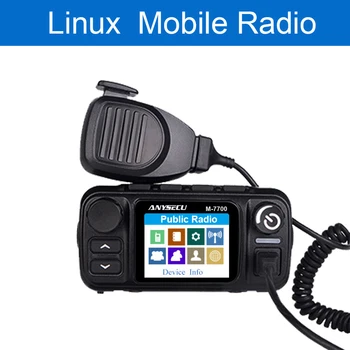 Anyzecu Omrežja Radio 3G 4G LTE POC Javnih Mobilnih Radijskih Postaj GPS M-7700 Walkie Talkie, Le delo z Resnično PG platformo
