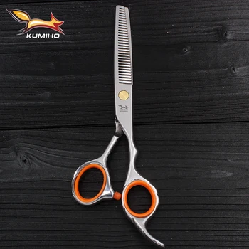 KUMIHO redčenje las škarje 6 inch 9cr13 iz nerjavečega jekla visoke kakovosti las škarje za salon uporabljati las strižna frizerski