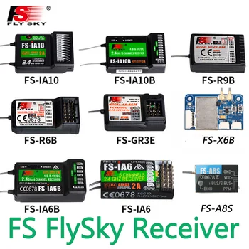 FlySky FS-R6B FS-GR3E FS-IA10B IA6B X6B FS-A8S sprejemnik receptorski par i6 i10 CT6B T6 TH9x transmisor de Nadzor remoto partes