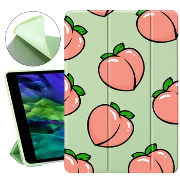 Soft Peach Magnet Flip Cover Za iPad Pro 2020 7. generacije Primeru Air 2 11 Pro Primeru Tablet Zložljivo Ohišje Za iPad Mini 5 4 3 2
