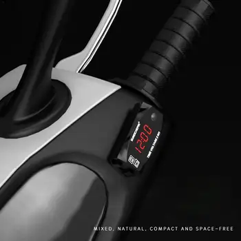 Merilnik hitrosti 2-v-1Voltmeter Za motorno kolo, Električno Vozilo Čas Multi-funkcijo Z Digitalnim prikazom Nepremočljiva Contaore Moto