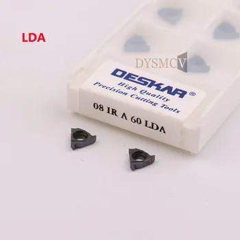 DESKAR prvotne 06IR 08IR A55 A60 ISO LDA LDP nit vstavite CNC karbida vstavite stružnica nit orodje za struženje