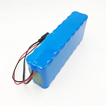 Batteria 12v 12ah 3s 6p 18650 polnilna litijeva baterija zgrajena v bms za orodja, xenon LED svetilka+polnilec Modra PVC Hitra dostava