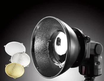 Standardna Bliskavica Reflektor + Univerzalni Flash Adapter za Nastavek Držalo CA-SGU za Canon, Nikon, Sony Yongnuo Pentax Godox Speedlite