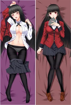 Kakegurui Kompulzivno Hazarder blazino Zajema Jabami Yumeko seksi dekleta vzglavnik anime Posteljnina Objemala Telo prevleke darila