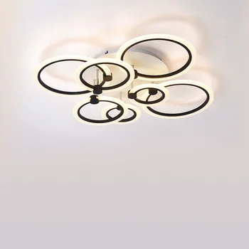 Sodobni LED Stropne Luči Za Jedilnico dnevno Sobo, Kuhinjo, Lučka Tekem Doma Restavracija Plafon Z Oddaljenim Spalnica Plafond