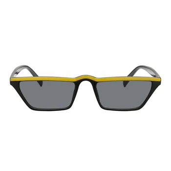 Kvadratek sončna Očala Ženske Moški Letnik Oblikovalec blagovne Znamke sončna Očala Ženske Ženske Kovinski Okvir UV400 Gafas De Sol