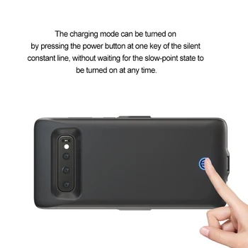 7000mah Polnilec za Baterije Ohišje za Samsung Galaxy S10 S10e S10 Plus baterija primeru Zadnji Posnetek batterie externe Kritje powerbank primeru