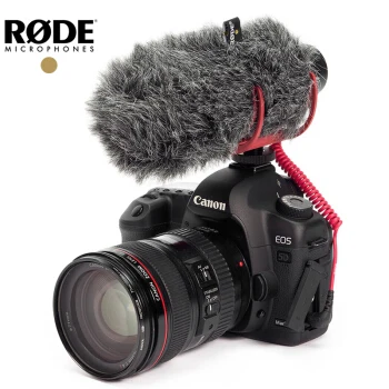 DSLR Cemara Mikrofon Rode VideoMic Pojdi Video Kamero, Mikrofon za Canon, Nikon, Sony Mikrofon Rode Šel Rycote Video Mic