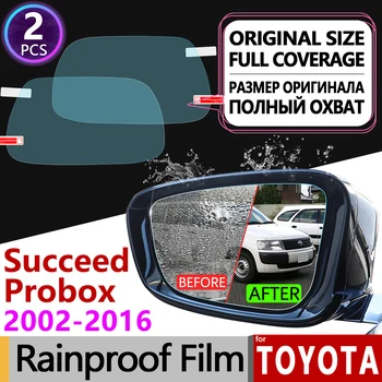 Za Toyota Probox Uspe 2002 - 2017 XP50 50 Polno Kritje Anti Meglo Film Rearview Mirror Rainproof Anti-Fog Filmov Avto Dodatki