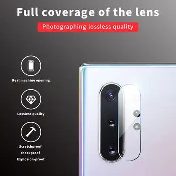 10pcs Nazaj Objektiv Kaljeno Steklo Za Samsung Galaxy Note 8 9 10 Pro S8 S9 S10 Plus S10E S10 Zaslon Kamere Zaščitni Film