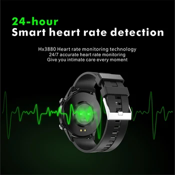 Q88 Pametno Gledati Bluetooth Klic Šport Gledati Poln Krog Watch Nepremočljiva Glasba, Srčni Utrip, Krvni Tlak Spremljanje Smartwatch