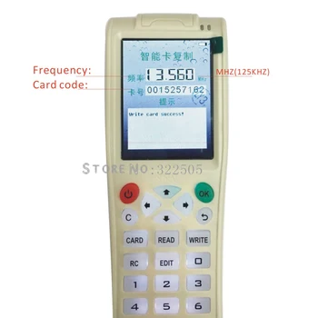 Ročni Izklop kopijo Pralni original i-Copy5 s Polno sektorjih Dekodiranje Funkcijo NFC Kartico Ključne Pralni RFID kopirni stroj +litijeva baterija