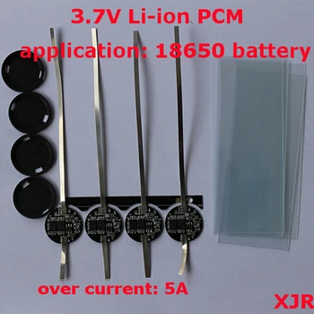 5PCS/ veliko 1S 5A 4,2 V lipo litij-Polimer BMS/PCM/PCB baterije zaščito vezja za 1 Paketi 18650 Li-ion Celice
