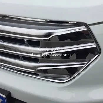 Za Hyundai Creta ix25-2017 Sprednja Maska Dirke Mreža Zajema Trim Odbijača dihalne Okvir Zunanjost ABS Chrome Avto Dodatki