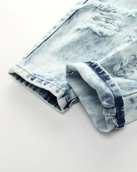 2020 Padec Dekliške Jeans Raztrgala Modi Otrok Zdrobljen Luknjo Hlače otroška Oblačila