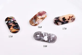 Diy nakit materialov s Korejo ocetni kislini pločevina dovodni dolgo ovalne uhani eardrop uho nakit, ogrlico, obesek