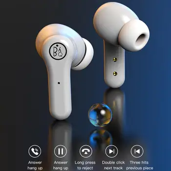 ANC Pro Bluetooth V5.1 Vodotesno Brezžično Slušalko z Aktivno Zmanjševanje Hrupa