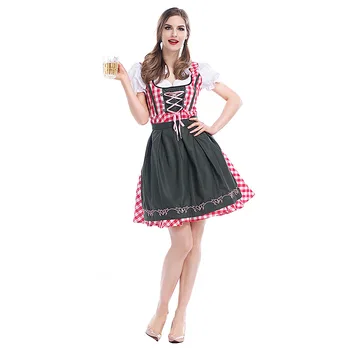 Moda novi nemški Oktoberfest dame oblačenja Bavarski tradicionalno pivo obleko Festival pogodbenica dance obleko