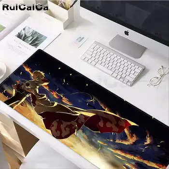 RuiCaiCa Nove Natisnjeni Uchiha Naruto Sasuke Urad Miši Igralec Mehko Mouse Pad Gume PC Gaming Računalnik mousepad