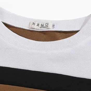 Ženske T-shirt O-vratu Mozaik Poleras Mujer Moda 2019 Priložnostne Long Sleeve majica s kratkimi rokavi Ženske Vrhovi Tee Shirt Femme Plus Velikost Tshirt