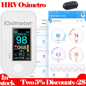 Bluetooth Prsta Impulz Oximeter SSF Kisika v Krvi, Srčni utrip Nasičenost Meter Snemanje Oximetro De Dedo Saturometro Monitor