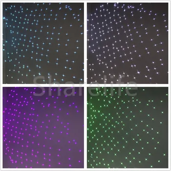 Sharelife Mini 500mw DJ RGB Meteor Storm Laserski Projektor Luči DMX DJ Doma Stranka Kažejo Koncert Razsvetljavo Trenil Star Učinek