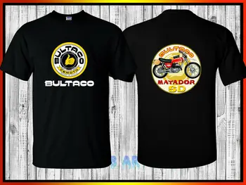 Novo !! Novo blagovno znamko T-Shirt Bultaco Matador Sd Motocikel T-Shirt Unisex Velikost:S-3Xl