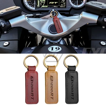 Motorno kolo Cowhide Keychain Key Ring Primeru za BMW Motorrad R1200RT R1200 RT