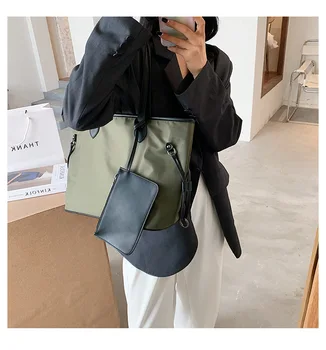 Designer tote vrečko usnjeni torbici ženske big Messenger Ramenski torbice modni velike zmogljivosti Priložnostne totes torbe za ženske