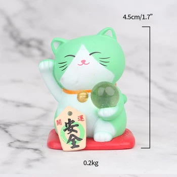 7PCS Magnetni Hladilnik Nalepke Srečen Mačka Prilagojene Ustvarjalne Magnetne Nalepke za Dom Hladilnik Dekoracijo