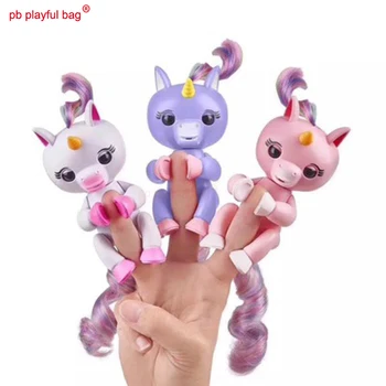 Vroče Prodajo vesel lol Prst Samorog celoti inteligentni Indukcijske interakcije prst opica igrače, da bi otroci najboljše darilo