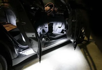 ANGRONG 2pcs Canbus Vrata z Dovoljenjem Strani LED Luč Za Porsche Cayenne SEDEŽ MK2 Skoda Super B6