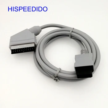 HISPEEDIDO Visoko Kakovost Pravi RGB Scart Video HD HDTV AV Kabel Kabel RGB SCART VODIJO za Nintendo Wii Konzole za Video Igre