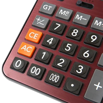 Ct-8840 Sončne Kalkulator Študent, Učitelj, Črno Rdeče Računalnik Veliko Namizno Rdeče Kalkulator Poslovno Računovodstvo Posebni Izračun