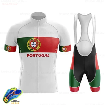 Kolesarska Oblačila 2021 Portugalska Moški Kolesarski Dres Komplet MTB Kolesa, Oblačila Kolo Nositi Oblačila, ki so Maillot Ropa Ciclismo Triatlon