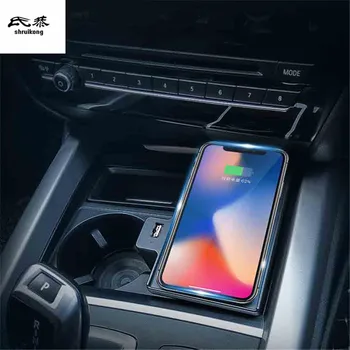 Avto, Mobilni telefon 10W QI brezžično polnjenje Ploščica Modul Avto, dodatna Oprema Za BMW X5 F15 2016 2017 2018
