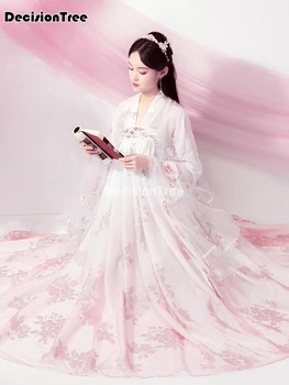 2021 tradicionalna kitajska obleka za ženske phoenix stranka vezenje hanfu cheongsam ples leto kostume za dekle