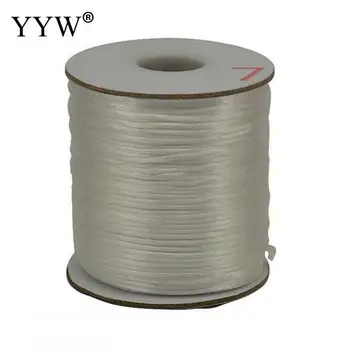 YYW 1,5 mm 60m Macrame Vrv Saten Rattail Najlon Vrvice/String Beading Nit Kitajski Vozel Kabel Za Diy Nakit, Izdelava Dodatki