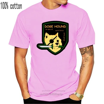 2020 Moški Majica Fashion Fox Hound moška T-Shirt majica Bombaž Doge Hound Kovinski Gear Moški Majica s kratkimi rokavi
