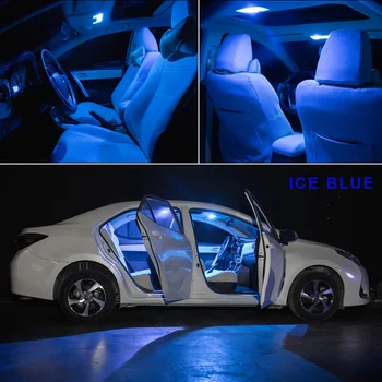 15pcs Svetlo Auto Notranjosti LED Žarnice Bele Canbus Komplet Za 2004-2009 Cadillac SRX Zemljevid Dome Nečimrnosti Ogledalo Lučka