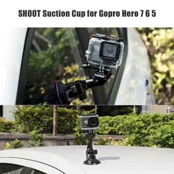 Nizko kot Vetrobransko steklo Avtomobila Osnovno Sesalno Pokal Nastavek za GoPro Hero 7 6 5 Črni 2020 novo Stojalo za kamero