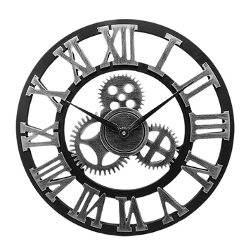 Stenska Ura Industrijska Orodja Reloj Pared Dekorativne Stenske Ure Industrijske Slog Dnevna Soba Dekoracijo (50 cm Brez Baterije)