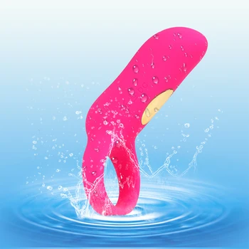 VATINE 10 Hitrost Spolnih Igrač za Moške Zamudo Izliv opozarjanje z Vibrator za Klitoris Stimulator