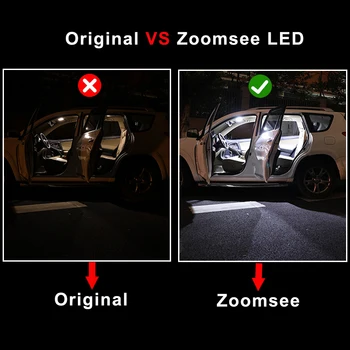 Zoomsee Notranjosti LED Za Mercedes Benz Vito W638 W639 Canbus Vozila Notranja Kupola Branje Trunk Svetlobe, brez Napak Lučka Auto Deli