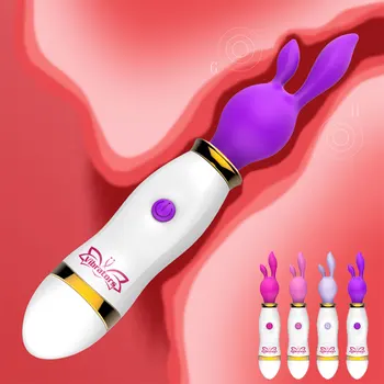 Analni Dildo Rabbit Vibrator Iz Silikona, Klitoris Stimulator Ženski Vibracije Vagine, Klitoris Prostate Massager Sex Igrače Za Ženske